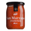 Ein 280 g Glas von Viani & Co. Fruchtiger Sugo aus San Marzano Tomaten mit schwarzem Deckel und deutscher Aufschrift.