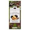 Lady Joseph Black Truffle & Olive Oil Cracker (100g), mit schwarzem Trüffel und Olivenöl, kunstvoll gestaltet.