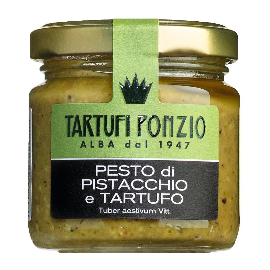 Pesto aus Pistazien und Sommertrüffeln von Tartufi Ponzio, 90 g