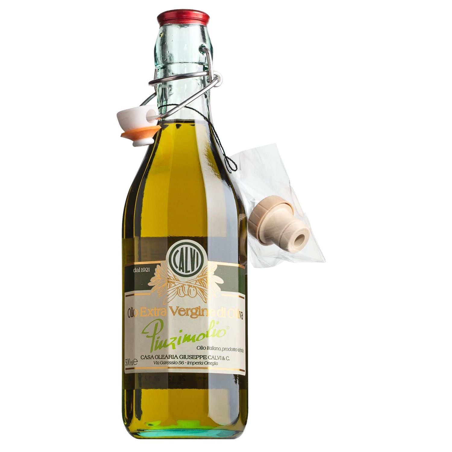 Pinzimolio - unfiltriertes natives Olivenöl extra von Calvi, 500 ml