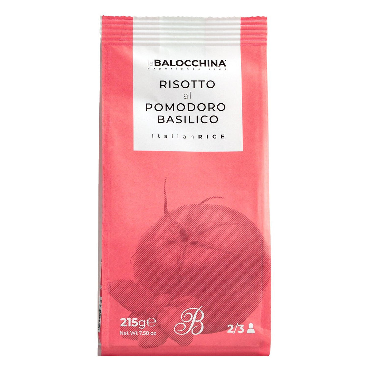 Risotto pomodoro e basilico - Risottomischung mit Tomate & Basilikum von La Balocchina, 215 g