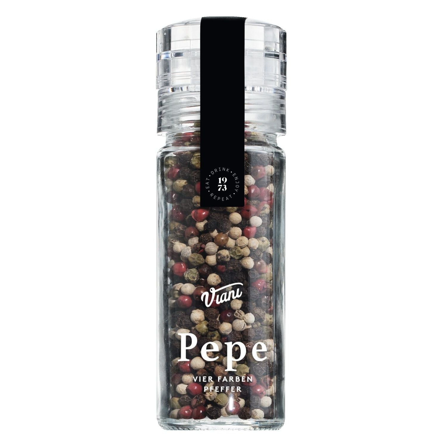 Pepe quattro colori - Vier-Farben-Pfeffer in der Mühle von Viani, 50 g