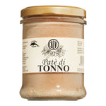 200 g Glas Thunfischcreme von Calvi mit goldenem Deckel und italienischem Etikett.