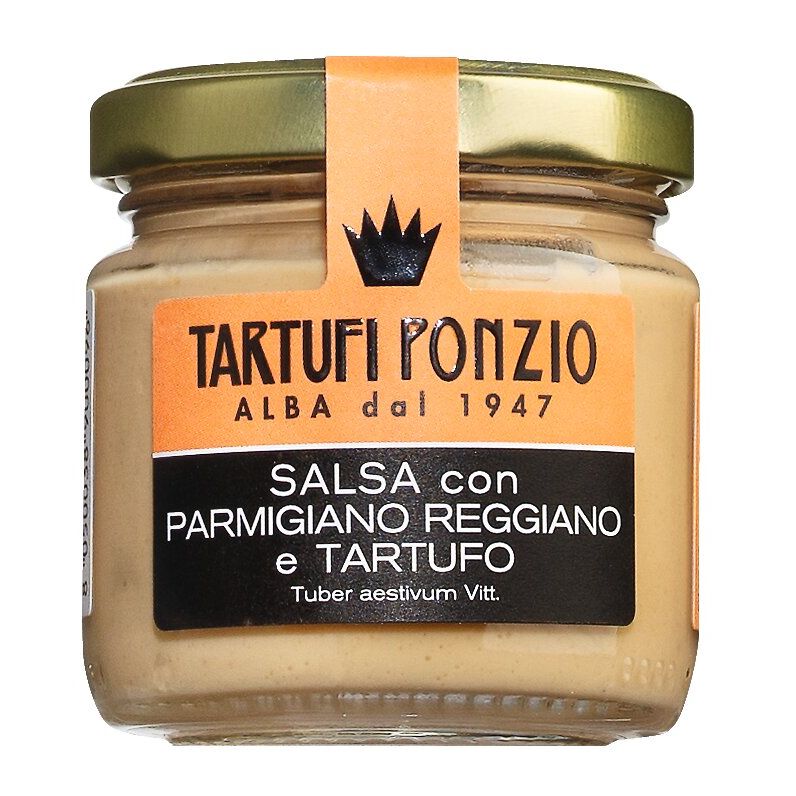 Parmesankäsecreme mit Sommertrüffeln von Tartufi Ponzio, 90 g