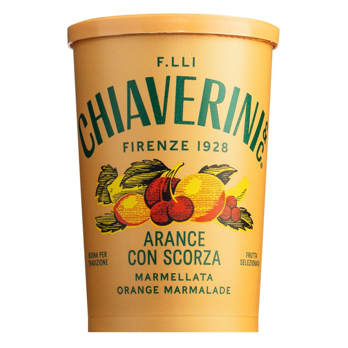 Orangenmarmelade mit Schale aus der Toskana von Chiaverini, 400 g