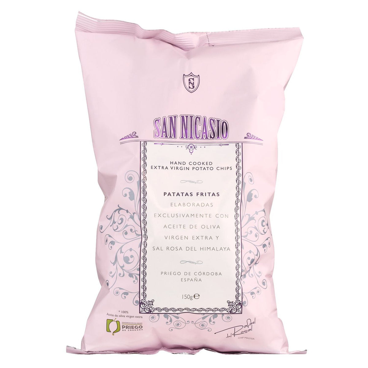 Kartoffelchips mit nativem Olivenöl extra von San Nicasio, 150 g