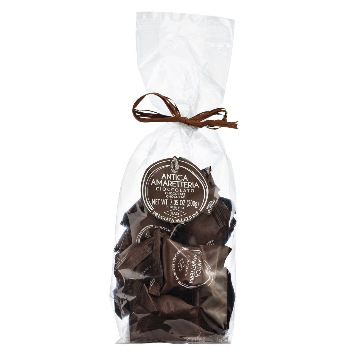 Amaretti Cioccolato - Mandelmakronen mit Schokolade von Antica Amaretteria, 200 g