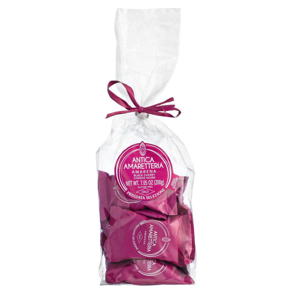 Amaretti Amarena - Mandelmakronen mit Schwarzkirschen von Antica Amaretteria, 200 g
