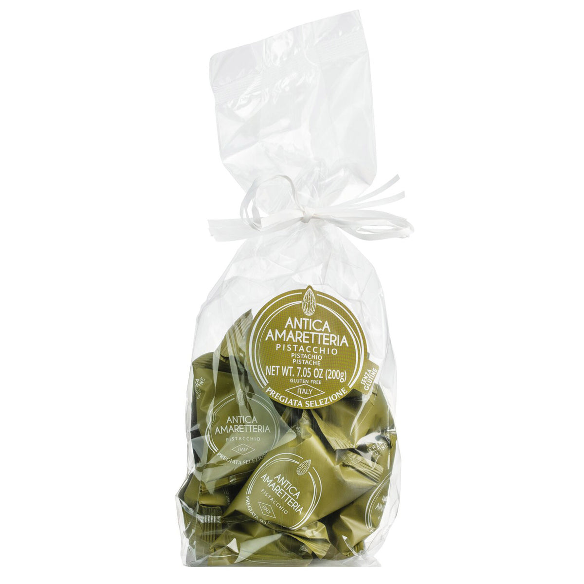 Amaretti Pistacchio - Mandelmakronen mit Pistazien von Antica Amaretteria, 200 g