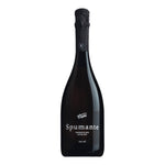 Eine 0,75 l Flasche Viani & Co. Prosecco DOC Spumante Schaumwein extra trocken mit schwarzem Foliendach.