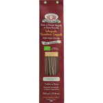Eine 500-g-Packung Rustichella d'Abruzzo Bio Spaghetti Cappelli aus Weizenvollkorngrieß (Triticum-Vollkornnudeln).