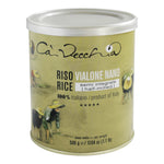Ein 500g Kanister Risottoreis Vialone Nano semi integrale von Cà Vecchia aus Ca' Vecchia Sas, Produkt aus Italien.