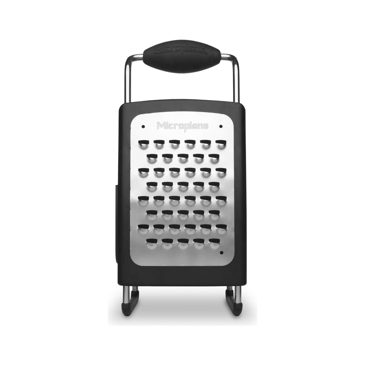 Eine Nahaufnahme der Microplane Vierkantreibe Spezialreibe von Microplane.