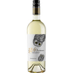 Eine 0,75 l Flasche Gufo Trebbiano Terre d'Abruzzo IGP Weißwein von Cantina Tollo.