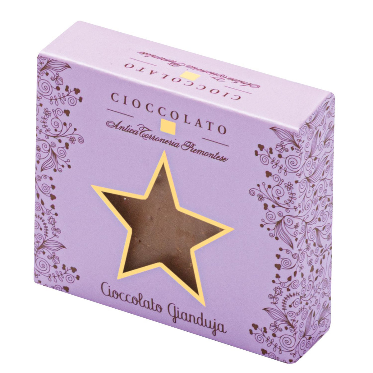 Cioccolato Gianduja - kleine Gianduia Schokoladentafel von Antica Torroneria Piemontese, 40 g