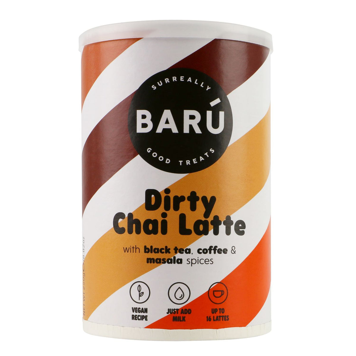 Dirty Chai Latte Powder von Barú, 250 g