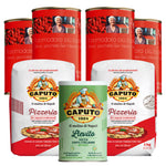 Gezeigt wird das Probierpaket - die perfekte Pizza von Mondogusto.